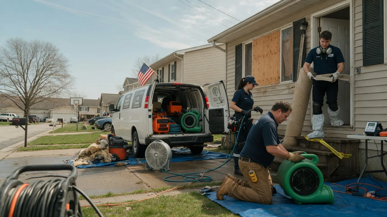 Water Damage Restoration in West Union, IL near me